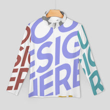 Charger l'image dans la galerie, Haut de sport à manches longues pour yoga fitness pour femme SDS007 personnalisé avec texte logo photo (Impression des multi-images)