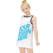 Charger l'image dans la galerie, Robe sans manches pour fille enfant personnalisée et design avec prénom photo