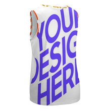 Charger l'image dans la galerie, Impression des multi-images Gilet sans manche col rond femme YB personnalisé avec image logo texte motif