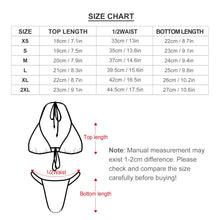 Charger l'image dans la galerie, Ensemble 2 pièces maillot de bain élégant bikini triangle push-up femme J195D57 personnalisé avec photo logo texte (conception multi-images)