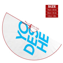 Charger l'image dans la galerie, Jupe de sapin de Noël JJ0525009 impression personnalisée avec motif image logo texte