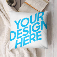 Charger l'image dans la galerie, Taie d'oreiller en peluche confortable personnalisée avec photo logo motif texte