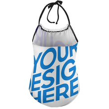 Charger l'image dans la galerie, Bikini maillot de bain une pièce fille NT017 personnalisé avec texte motif photo (conception multi-images)