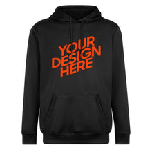 Charger l'image dans la galerie, Sweat à capuche unisexe pour femme homme personnalisée avec photo prénom motif texte (impression recto et verso)