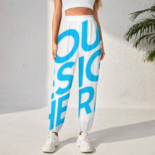 Charger l'image dans la galerie, Pantalon de yoga pantalon de jogging JJ1228 pantalon de loisirs de sport pour femme personnalisé avec photo texte prénom (conception une image)