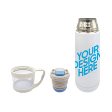 Charger l'image dans la galerie, Bouteille d'eau isotherme personnalisée avec couvercle JJ0520011