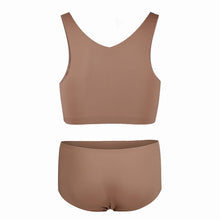 Charger l'image dans la galerie, Ensemble Soutien-Gorge / Sous-Vêtements Bretelles Réglables Pour Femmes WH021 Personnalisée Impression Latérale Multi-Image Avec Texte Motif Logo Photo