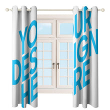 Charger l'image dans la galerie, Rideau perforé occultant (couture deux pièces) personnalisé avec photo image texte logo motif