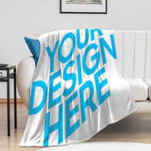 Charger l'image dans la galerie, Couverture en peluche Adulte enfant confortable personnalisée avec photo image logo motif texte