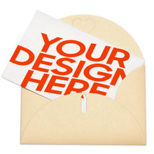 Charger l'image dans la galerie, Carte de voeux / Carte postale horizontale personnalisée avec photo texte logo motif