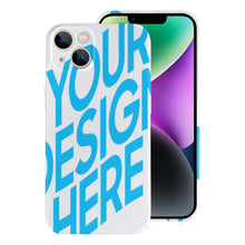 Charger l'image dans la galerie, Coque de téléphone portable pour iPhone 14 / 14 Plus / 14 Pro / 14 Pro Max personnalisée avec photo motif texte