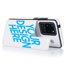 Charger l'image dans la galerie, Coque Housse Flip TPU Cuir Samsung S20 Ultra personnalisée avec photo