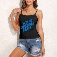 Charger l'image dans la galerie, Gilet fronde femme coton A-012 Personnalisé avec motif et texte