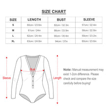 Charger l'image dans la galerie, Combinaison Jumpsuit col V Manches longues femmes Sexy ALRP Personnalisé avec image motif texte logo (Impression d'image unique)