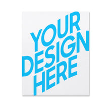Charger l'image dans la galerie, Tableau suspendu en toile peinture personnalisé avec photo texte motif (version verticale)