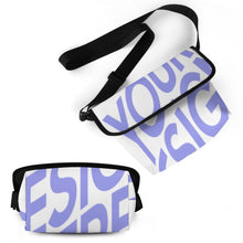 Charger l'image dans la galerie, Sac messager / Sac bandoulière grande capacité pour homme femme personnalisé avec photo logo texte motif (impression d’image unique)