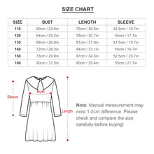 Charger l'image dans la galerie, Robe fille à manches longues en jersey robe trapèze F6Q personnalisée avec texte motif photo (conception une image)