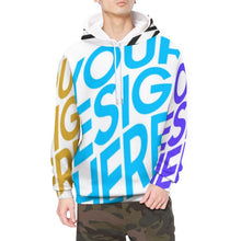 Charger l'image dans la galerie, Sweat à capuche polaire homme FS0816072 Personnalisé avec photo et image (Conception multi-images)