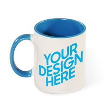 Charger l'image dans la galerie, Mug personnalisble céramique avec poignée colorée