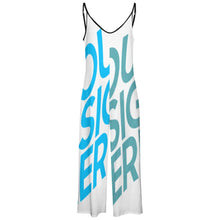 Charger l'image dans la galerie, Jumpsuit combinaison salopette femme LTY007 personnalisée avec photo image logo texte motif (impression des multi-images)
