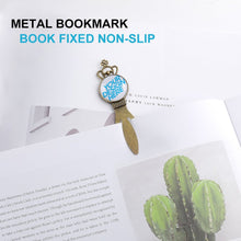 Charger l'image dans la galerie, Marque-page / signet rétro en métal (forme A) BG1613015 Personnalisé avec image et logo
