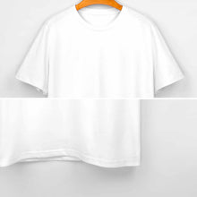 Charger l'image dans la galerie, T-shirt tee shirt femme en coton ay001 personnalisé avec photo logo texte motif (impression d'image unique)