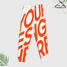 Charger l'image dans la galerie, Ensembles sweat-shirt et pantalons de survêtement pour femmes et hommes personnalisé avec photo texte prénom (conception une image)