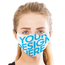 Charger l'image dans la galerie, Masque anti-poussière adulte avec filtres (5 images différentes) personnalisé avec photo logo texte motif