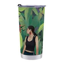 Charger l'image dans la galerie, Gobelet avec paille pour voiture personnalisé avec photo image logo motif texte