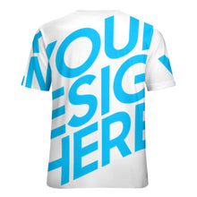 Charger l'image dans la galerie, T-shirt tee shirt NT pour homme impression complète personnalisé avec photo texte (conception une image)
