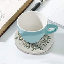 Charger l'image dans la galerie, Tapis de tasse rond en céramique JJ0520029 impression personnalisé avec photo logo motif texte