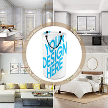 Charger l'image dans la galerie, Panier à linge pliable grande capacité personnalisé avec photo texte prénom