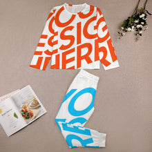 Charger l'image dans la galerie, Pyjama chemise de nuit garçon enfant Jeune deux pièces JTZ personnalisé avec photo logo texte motif (impression d'image unique)