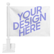 Charger l'image dans la galerie, Drapeaux de voiture / Décoration voiture extérieur personnalisé avec photo logo texte motif