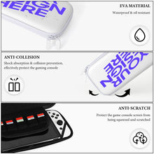 Charger l'image dans la galerie, Switch Travel Case EVA Case Game Console Storage Bag pour Nintendo Switch / Switch Lite personnalisé avec photo motif texte