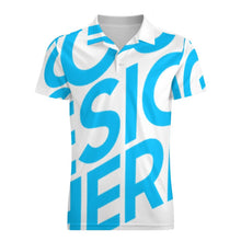 Charger l'image dans la galerie, Polo J62T manches courtes petit garçon personnalisé avec photo motif texte (conception une image)