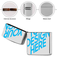 Charger l'image dans la galerie, Coque / étui briquet métal personnalisé avec photo logo motif texte