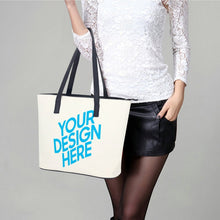 Charger l'image dans la galerie, Sacs à main personnalisé en cuir pour femme avec prénom photo texte logo