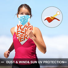 Charger l'image dans la galerie, Masque / Bandana à boucle d'oreille personnalisé avec photo logo motif texte