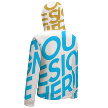 Charger l'image dans la galerie, Impression d’image unique Pull Peluche fermeture éclaire zippé Grande taille femme BH1 personnalisé avec photo logo motif texte