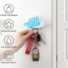 Charger l'image dans la galerie, Accroche clés / crochet magnétique Original personnalisé avec photo motif logo texte