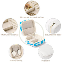 Charger l'image dans la galerie, Boîte à bijoux / organisateur de bijoux pour femme personnalisée avec photo motif logo texte