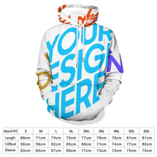 Charger l'image dans la galerie, Hoodies / Sweat à capuche à couche double chapeau grande taille personnalisé avec photo logo motif texte (impression des multi-images)