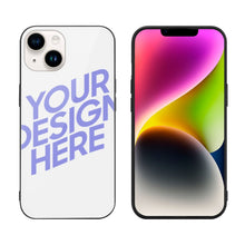 Charger l'image dans la galerie, Série d'étuis en verre Apple iPhone 14 / Coque pour téléphone portable iPhone 14 Pro Max iPhone 14 Plus 3C0705127 Personnalisée Impression Complète Une Image Avec Texte Motif Logo Photo