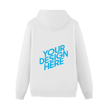 Charger l'image dans la galerie, Sweat à capuche homme avec poche personnalisé avec photo texte et image (imprimé sur le arrière)