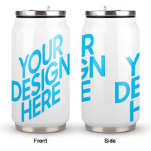 Charger l'image dans la galerie, Bouteille d'eau en Cola / Gobelet à paille personnalisé avec photo logo texte motif