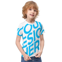 Charger l'image dans la galerie, T-shirt adolescent en polyster ET023 Personnalisé avec photo et image