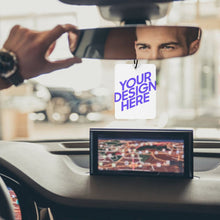 Charger l'image dans la galerie, Comprimés d'aromathérapie pour voiture, parfum de véhicule, désodorisant pour voiture (1 pièce/pack) personnalisée avec prénom motif texte