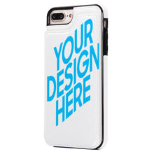 Charger l'image dans la galerie, Coque / Housse TPU Cuir iPhone 7 / 8 Plus Etui Portefeuille Rabat personnalisée avec photo