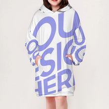 Charger l'image dans la galerie, Sweat à capuche pour fille / Hoodie imprimé enfant B412 personnalisé impression avec photo texte logo (Image Unique)